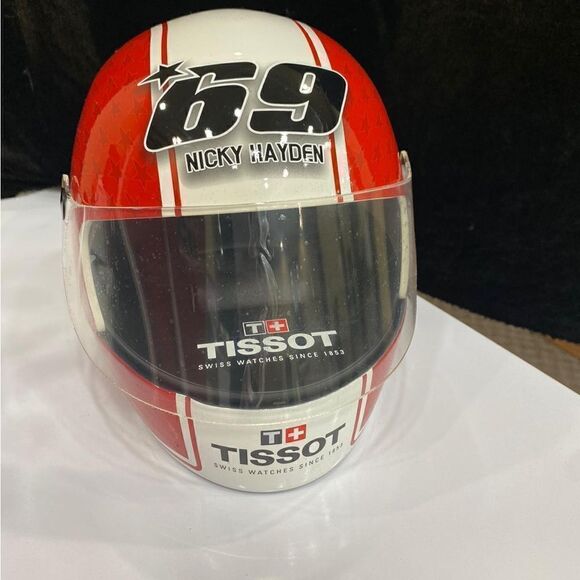 New - Limited Edition Nicky Hayden Helmet Tissot Watch Box - Picture 6 of 11